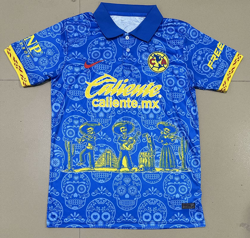 AAA Quality Club America 23/24 Special Blue Soccer Jersey